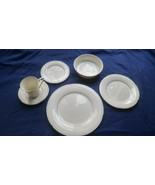 Noritake Sterling Cove 6-Piece Setting for 4 - 3 Plates, Bowl, Cup &amp; Sau... - £320.71 GBP