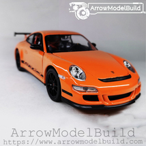 ArrowModelBuild Porsche 911 GT3 (Bright Orange) Built &amp; Painted 1/24 Mod... - £94.81 GBP