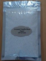 Ground Vanilla Bean Sugar 100 Gram Best Deal NEW REDUCED PRICE FREE Ship... - $14.95