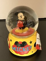 Disney Snomotion Mickey Mouse -Snomotion water globe music box- w/tag, w... - £19.73 GBP