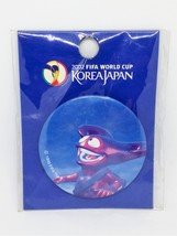 2002 Fifa World Cup Korea Japan Mascot Pin Badge Button (06) - Brand New - £9.29 GBP