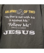 God&#39;s Army Join Now Live Forever / US Army Parody Shirt 100% cotton Mens L - $45.16