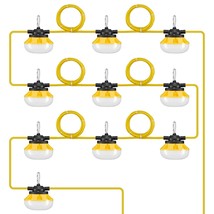 VEVOR 100FT Construction String Lights 100W 10000LM Connectable Waterproof - £136.73 GBP