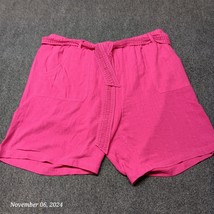 NWT Soft Surroundings Shorts Women Plus 1X 8 Inch Pink Summer Breeze Gauze - $417.27 MXN