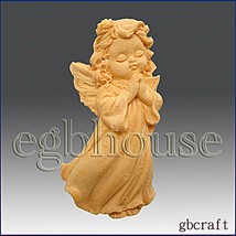 Silicone - Praying Angel – Gavreel  Soap Candle embed Polymer clay push ... - $19.31