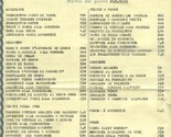 Ristorante Firenze da Eugenio Menu Milano Milan Italy 1955 - £18.69 GBP