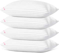 EIUE Bed Pillows for Sleeping 4 Pack Queen Size，Pillows for Side and Back Sleepe - £38.44 GBP