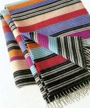 Missoni Home Erode Striped Throw Blanket Color 59 - £401.33 GBP