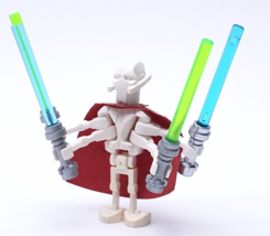 Lego Star Wars Minifigure: General Grievous (sw0134) (7255) - $1,023.02 MXN