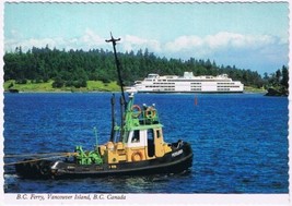 Postcard BC Ferry Vancouver Island BC - £3.10 GBP