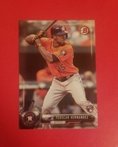 2017 Bowman Teoscar Hernandez Rookie Rc #26 Houston Astros Free Shipping - £1.43 GBP