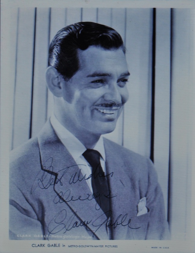 Primary image for CLARK GABLE SIGNED Photo - Gone with the Wind - Mutiny on the Bounty w/COA