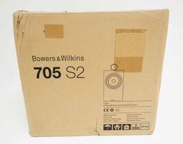 Bowers and Wilkins 705 S2 2-way Bookshelf Speaker (Pair) Rosenut image 2