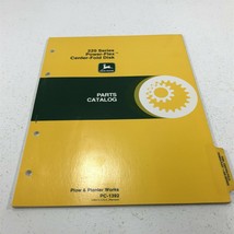 Genuine John Deere 220 Power Flex Disk Part Catalog PC-1392 Dealer 1980 - £31.78 GBP