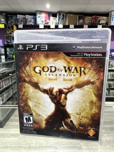 God of War: Ascension (Sony PlayStation 3, PS3 2012) CIB / Complete - Tested - $21.86