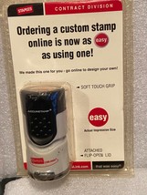 Staples Custom Stamp Sample Pack EASY Stamp *NEW* j2 - $14.99
