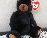 Ty Attic Treasures Ivan the Black Bear 1993 Jointed NEW - $9.89