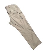 5.11 Tactical Pants Men&#39;s 44x32 Khaki Tan Cargo RipStop Work Leisure Rel... - £36.20 GBP