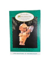 1994 Hallmark Keepsake Ornament Detective Bear Holiday Pursuit Collector... - £5.03 GBP