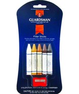 WOOD Furniture REPAIR Filler Putty 5 Sticks brown Finish stick GUARDSMAN... - $487.19 MXN