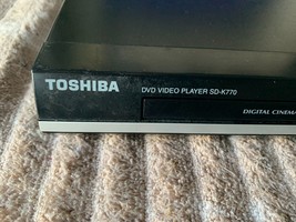 Toshiba SD-K770KU DVD Player No Remote tested works great - $35.10