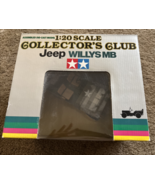 Tamiya Jeep Willys MB 1:20 scale Collector&#39;s Club 1996 - $1,300.58 MXN