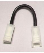 F2 TO F2 UPS BATTERY JUMPER CABLES: ONE OF 7" BLACK - NEW - $8.48