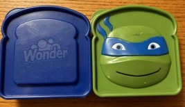 Set Of 2 Sandwich Containers, Wonder And TMNT - £7.73 GBP