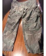 NETHERLANDS DUTCH VINTAGE WOODLAND DEFENCE PROPERTY 40&quot;X29&quot; COMBAT TROUS... - $72.94 CAD