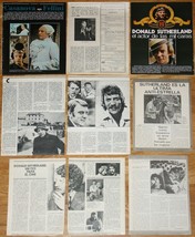 DONALD SUTHERLAND spain clippings 1970s photos magazine articles cinema actor - £7.13 GBP