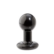 Classic - Round Butt Plug - 1.8 Inch Diameter - Small - Black - £23.50 GBP