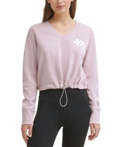 Calvin Klein Womens Performance Cinched Logo Sweatshirt Size:Large Color:Secret - £51.09 GBP