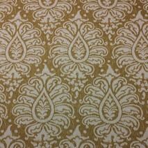 Lacefield Designs Carmen Wheat Floral Medallion Designer Fabric By Yard 54&quot;W - £8.54 GBP