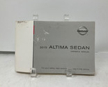2015 Nissan Altima Sedan Owners Manual Handbook OEM I03B37007 - $27.22