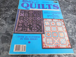 Stitch &#39;n Sew Quilts Magazine October 1983 - $4.21 CAD