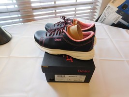 Dexter Raquel V Black Pink Women&#39;s Bowling Shoes 8 8M used DW0000891 lef... - $51.47