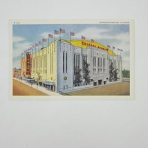 Postcard Chicago Stadium Illinois Basketball Bulls &amp; Hockey Blackhawks Antique - $12.99