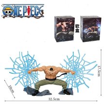 18cm Anime One Piece Edward Newgate Whitebeard Gura Gura no mi Figures Toys - $19.99