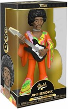Jimi Hendrix - Jimi in Neon Psychedelic Outfit, 12&quot; GOLD Premium Vinyl Figure - £23.31 GBP