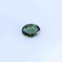 1.25ct Natural Green Sapphire Loose Gemstone Oval 7x5mm - £47.45 GBP