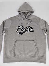 Polo Ralph Lauren Pullover Hoodie Sweatshirt Size XL Men&#39;s Gray Kangaroo... - $98.99