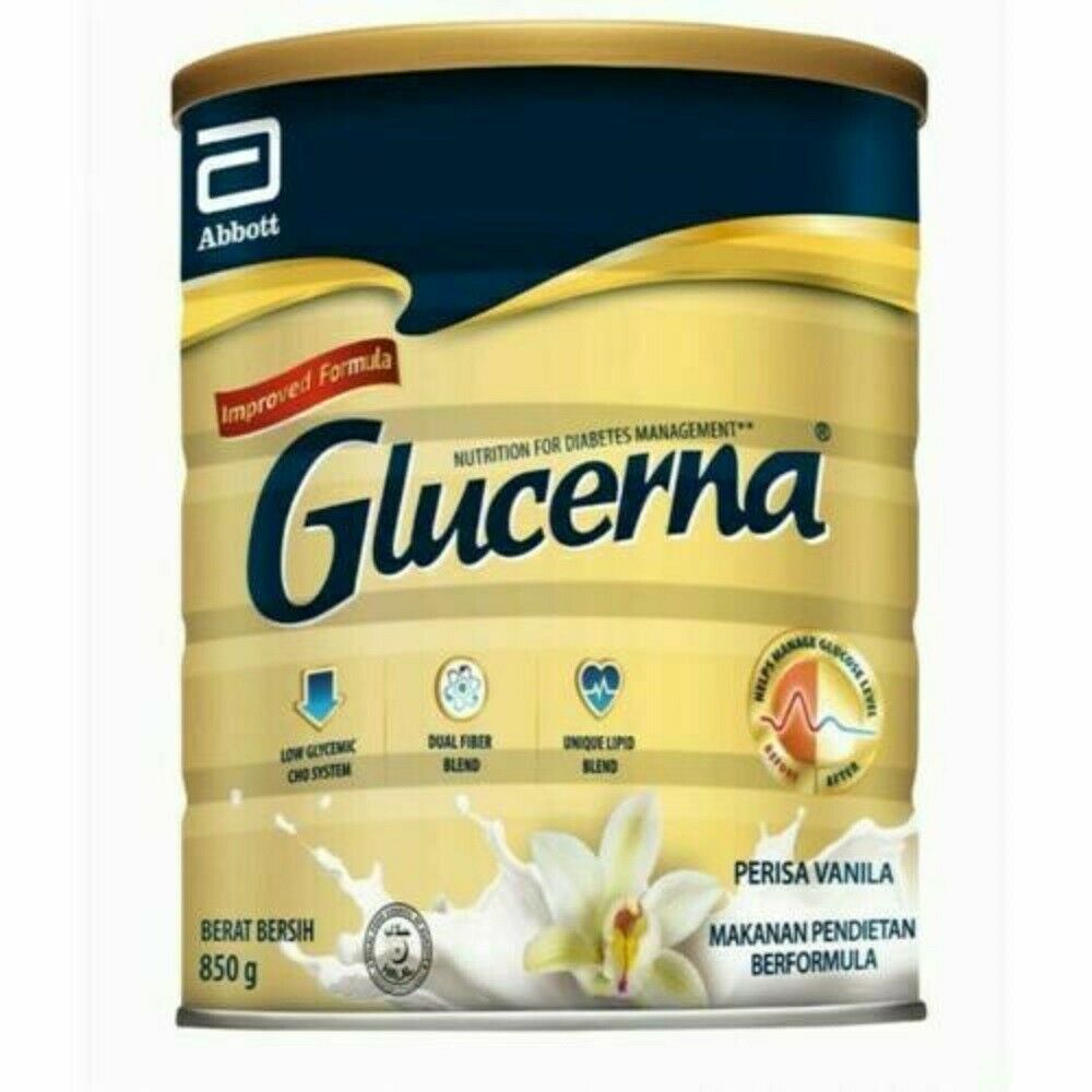 2 X 850g Glucerna For Diabetic Management Triple Care Milk Powder Vanilla - $158.90