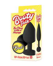 The 9&#39;s Booty Calls Brat Plug - Black - $18.57