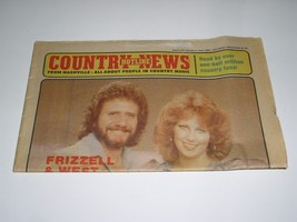 Frizzell &amp; West Country Hotline News Vintage 1983 George Jones Connie Fr... - $29.99