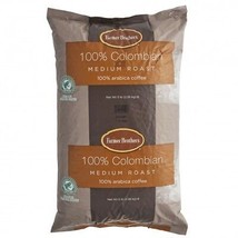 Farmer Brothers Medium Roast 100% Colombian Whole Bean Coffee, 1/5 lb bag #3387 - £46.75 GBP