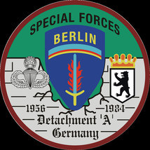 4&quot; Army Special Forces Europe Berlin Germany Sticker Decal Made In Usa - £21.23 GBP