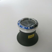 3X 5X 10X Eye Loupe Jewelry Magnifier with Glass Len for Watch Repair G9323C - £10.25 GBP+