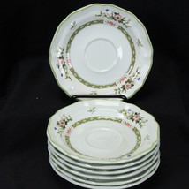 Mikasa Imari Bouquet Saucers Heritage 6 1/4&quot; Lot of 7 - £27.86 GBP