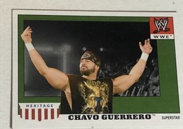 Chavo Guerrero WWE Heritage Topps Trading Card 2008 #8 - £1.57 GBP