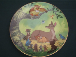 THE NEW PRINCE IS BORN Collector Plate DISNEY&#39;S BAMBI Disney 1st Edn. Co... - £18.84 GBP